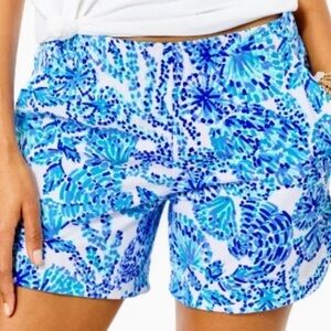Lilly Pulitzer soft cotton shorts size S EUC